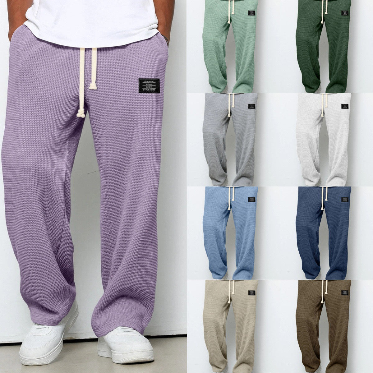 Cassian™ | Relaxed Wide-Leg Trousers