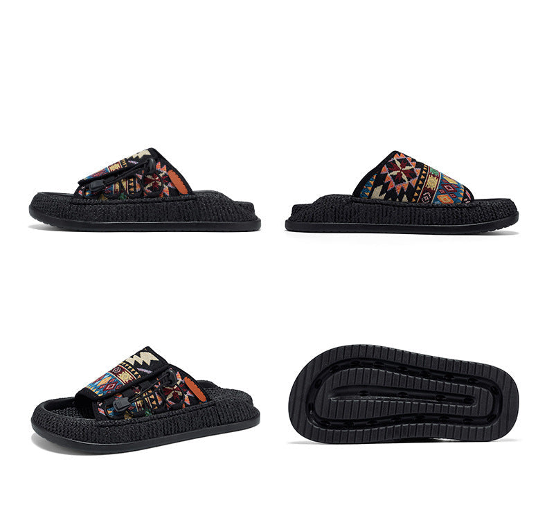Van Horne Ethnic Slippers