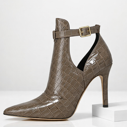 Harper Lane Gator Stiletto Heels