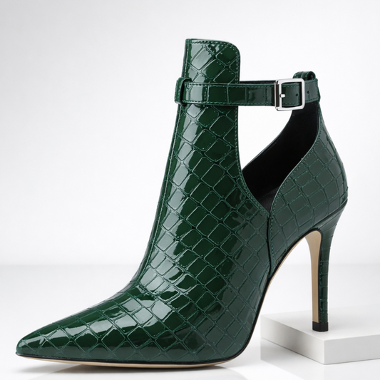 Harper Lane Gator Stiletto Heels