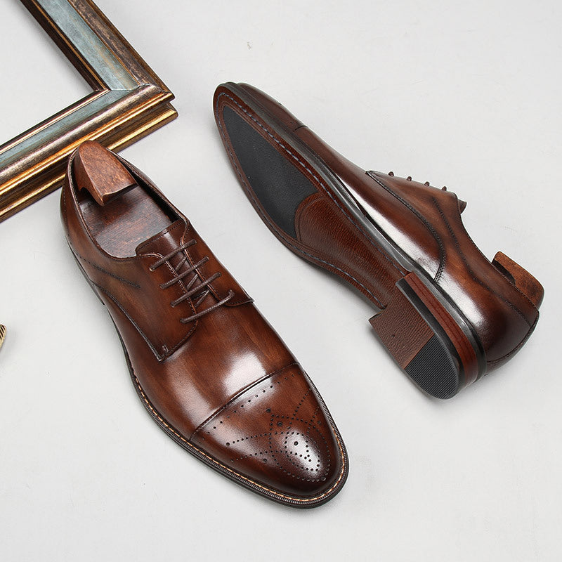 Paul™ Men's Premium Genuine Leather Shoes, Superbly Sculpted