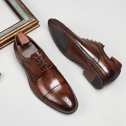 Paul™ Men's Premium Genuine Leather Shoes, Superbly Sculpted