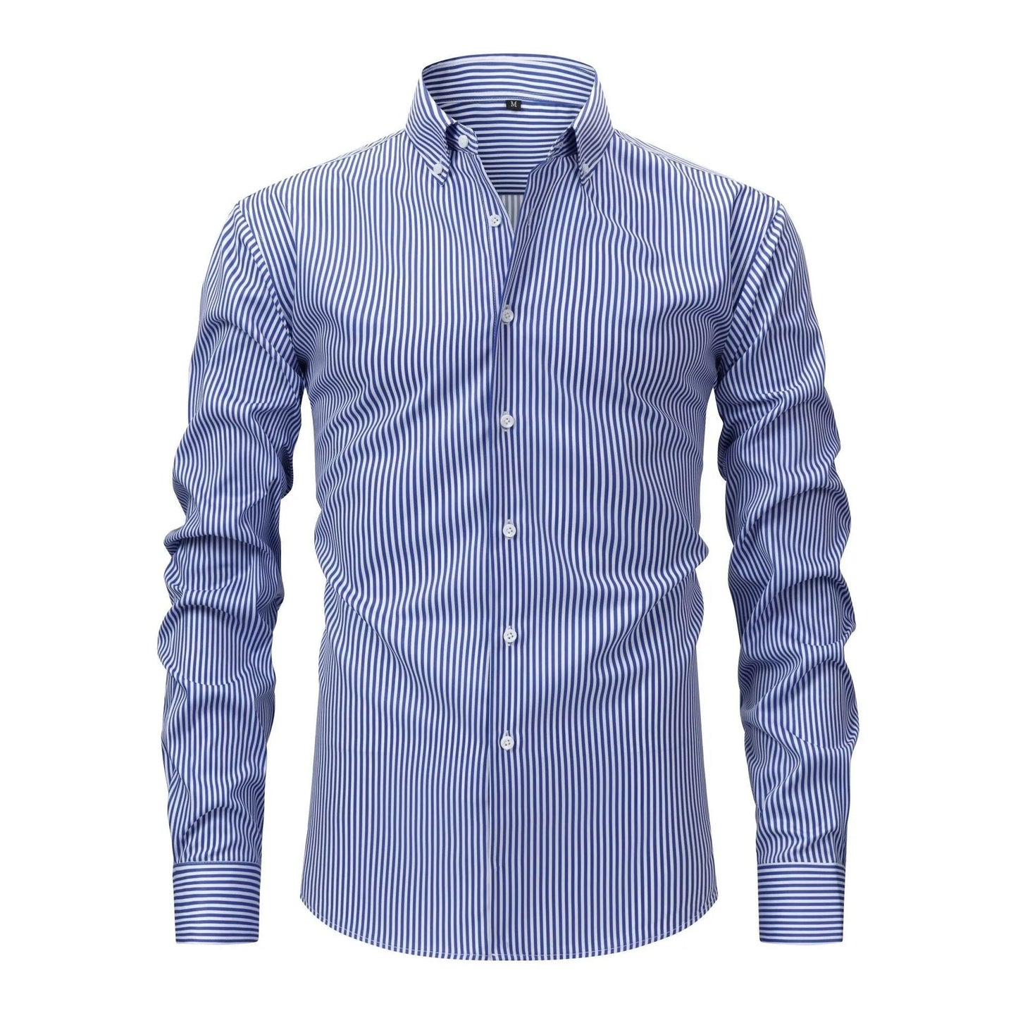 Aurelio Striped Stretch Shirt