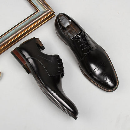 Paul™ Men's Premium Genuine Leather Shoes, Superbly Sculpted