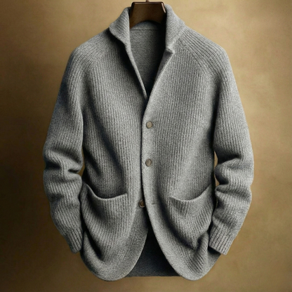 ALDRIC RIBBED CARDIGAN