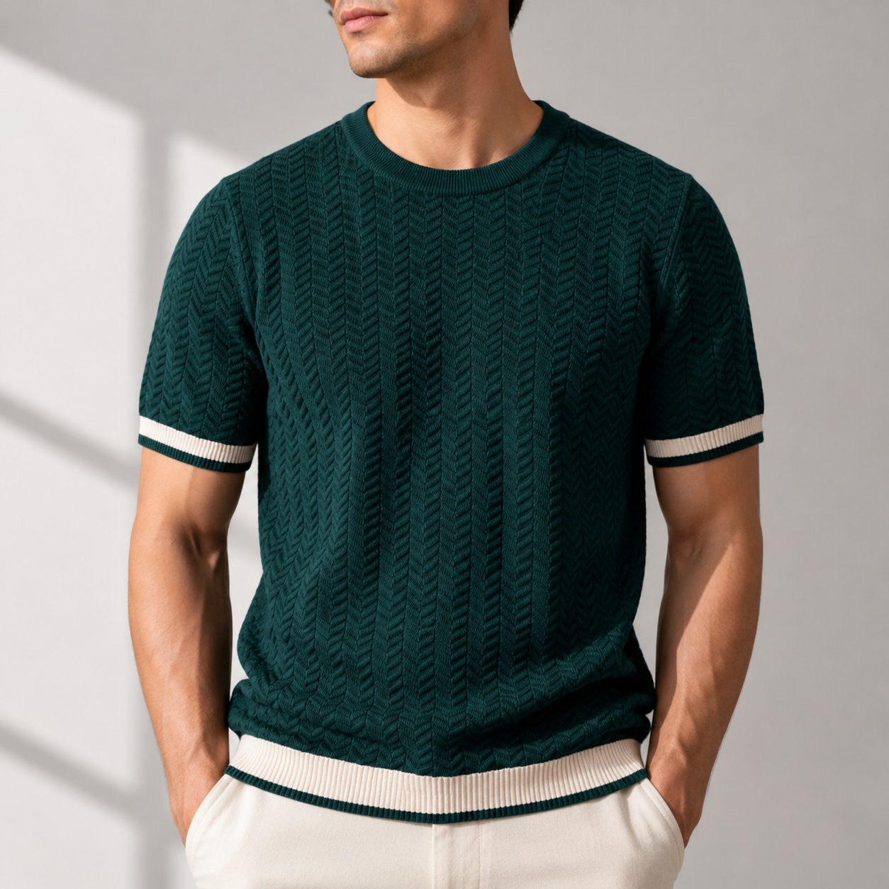 Lucien Knit Texture Shirt