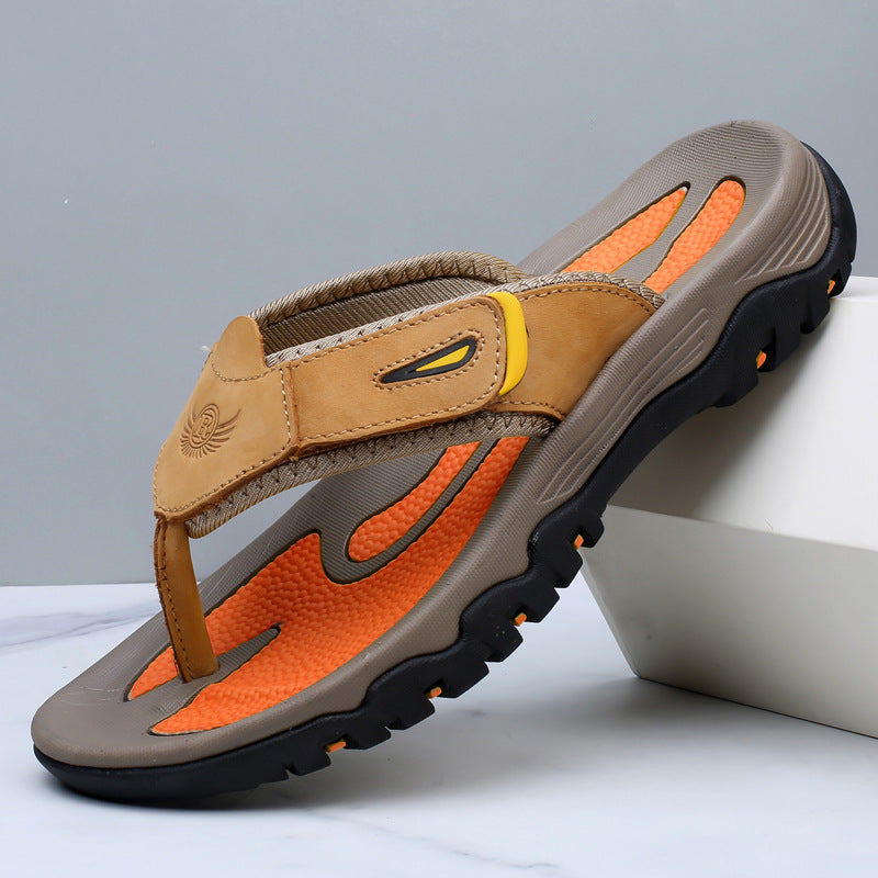 LANGFORD LEATHER SANDALS