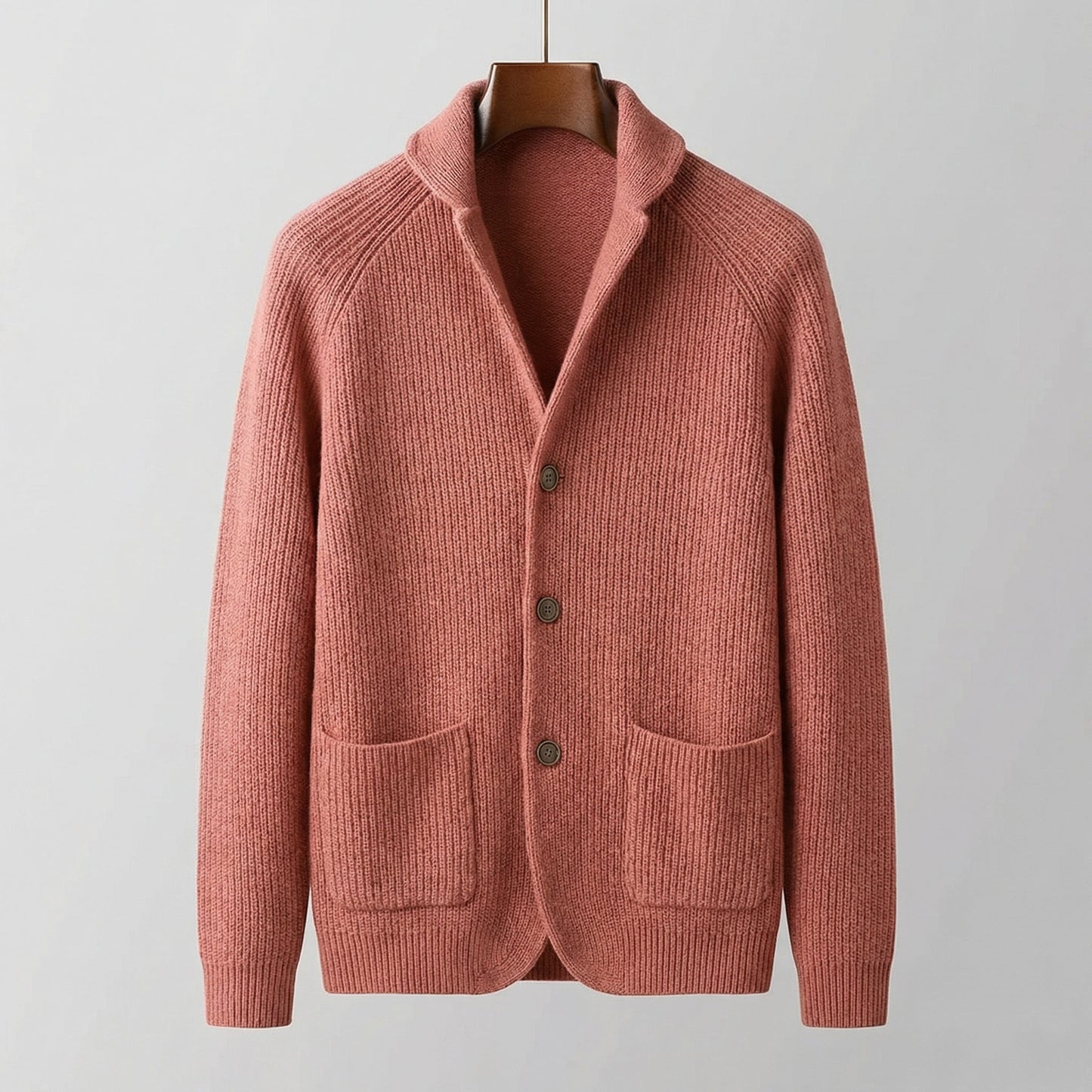 ALDRIC RIBBED CARDIGAN