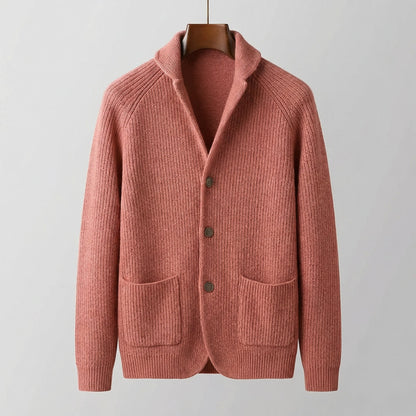 ALDRIC RIBBED CARDIGAN
