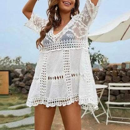 White Muse Bikini Cover-Up Dress